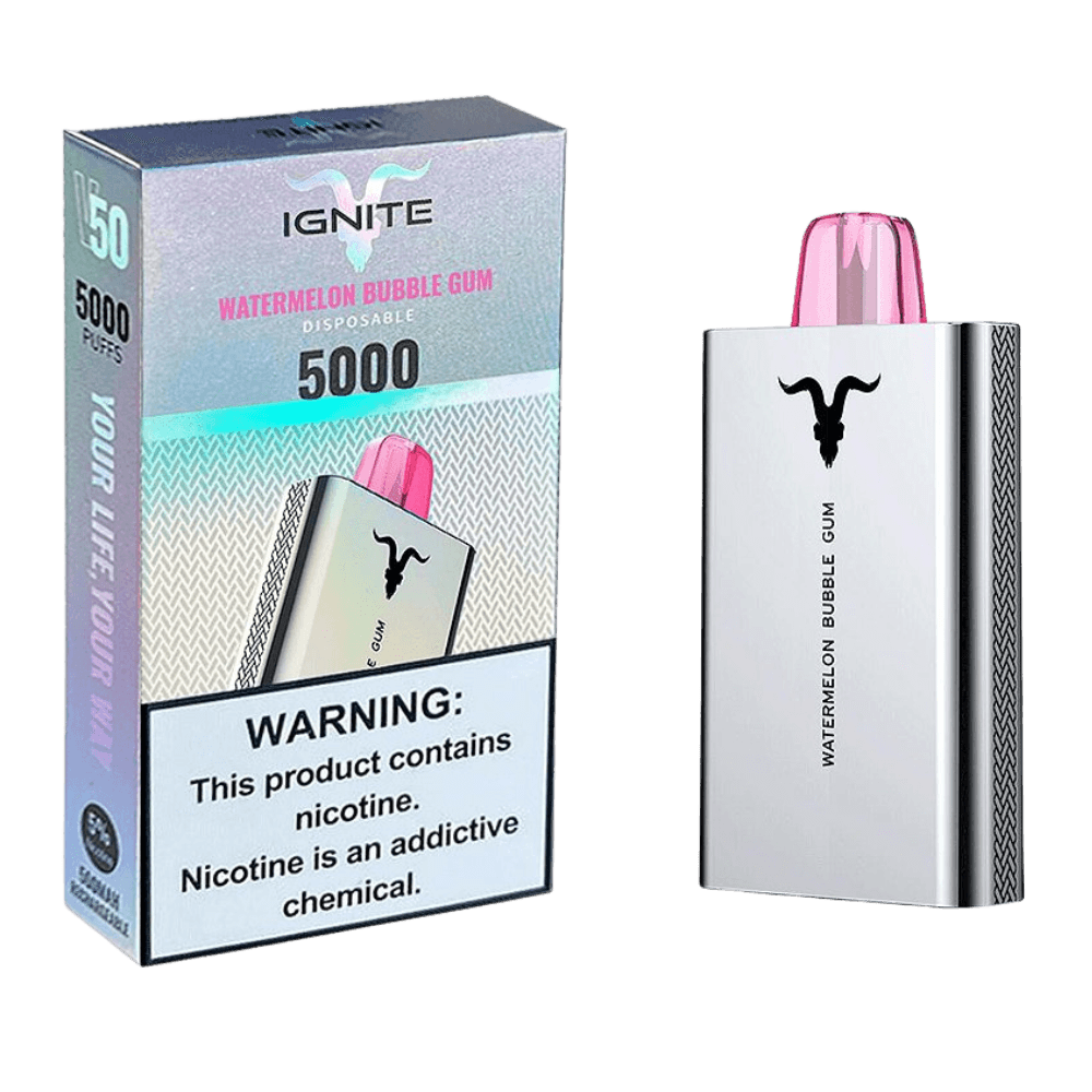 Ignite v50 5000puffs Watermelon Bubblegum