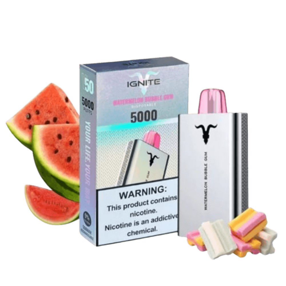 Ignite v50 5000puffs Watermelon Bubblegum