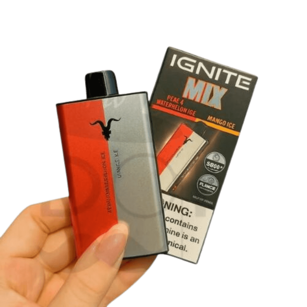 Pod Descartável V-MIX 40K - 40000 Puffs | Ignite - Acai Ice + Watermelon Grape Ice - 50mg/mL
