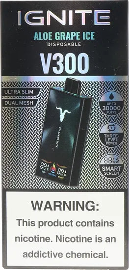 Pod Descartável Ignite V300 30.000 PuffsPod Descartável Ignite V300 30.000 Puffs