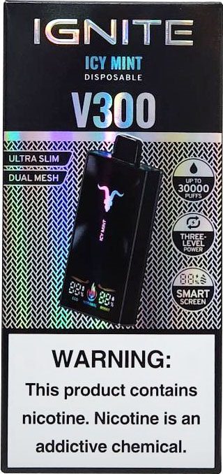 Pod Descartável Ignite V300 30.000 PuffsPod Descartável Ignite V300 30.000 Puffs