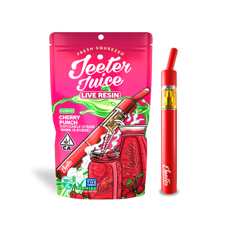 Pod Thc Jeeter Juice • Cherry Punch - | Hibrido | 91%